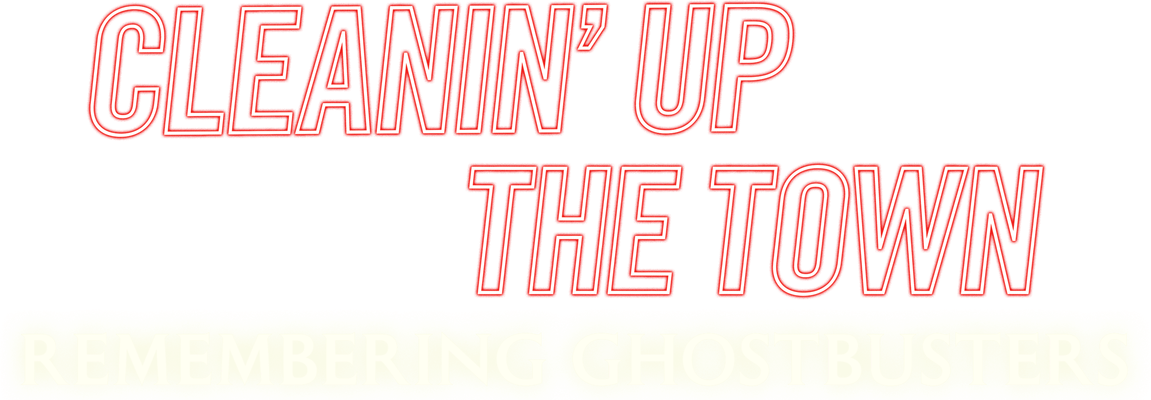 Cleanin' Up the Town: Remembering Ghostbusters logo