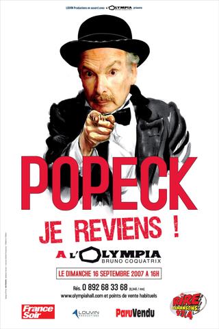 Popeck à l'Olympia poster