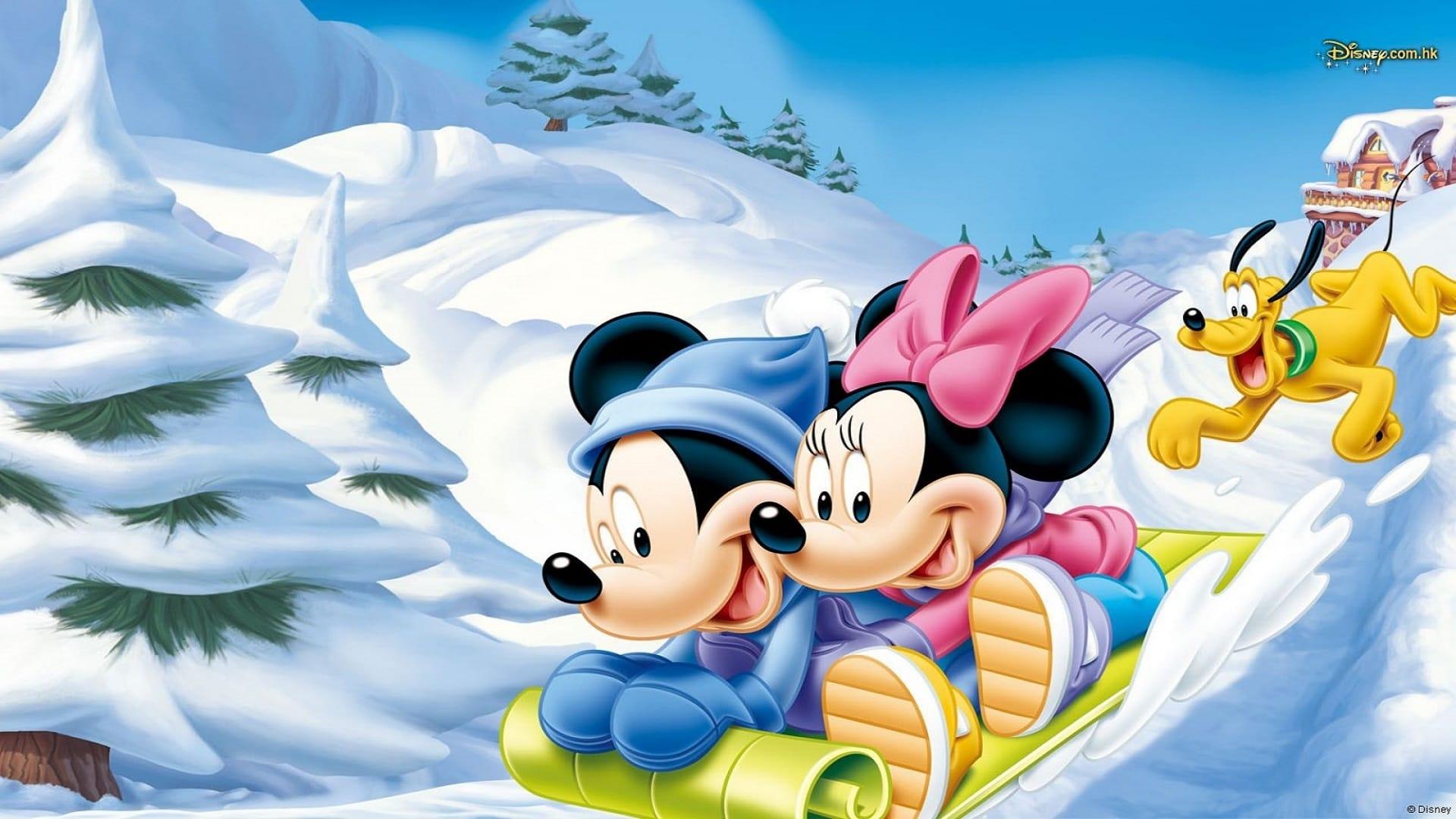 Mickey Mouse Clubhouse: Minnie's Winter Bow Show backdrop
