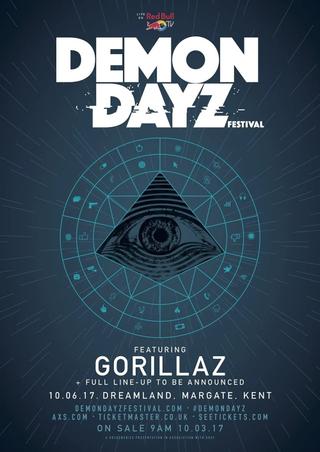Gorillaz | Demon Dayz Festival poster