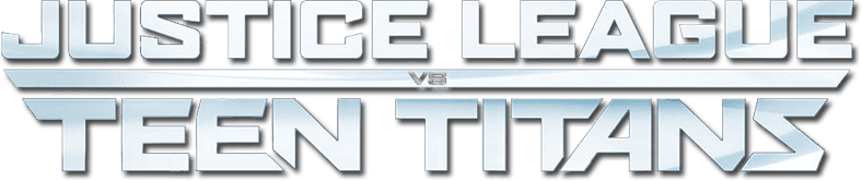 Justice League vs. Teen Titans logo