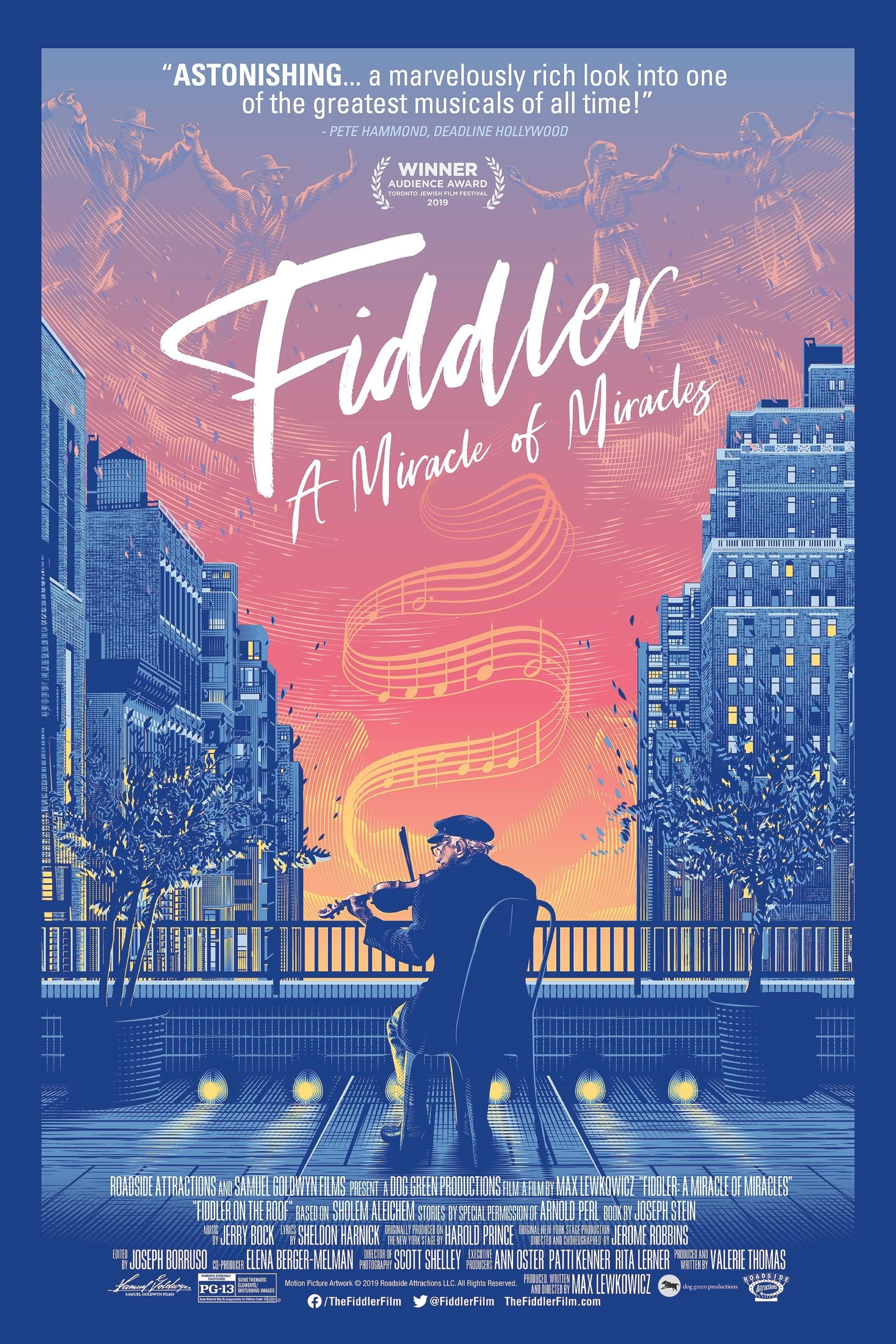 Fiddler: A Miracle of Miracles poster