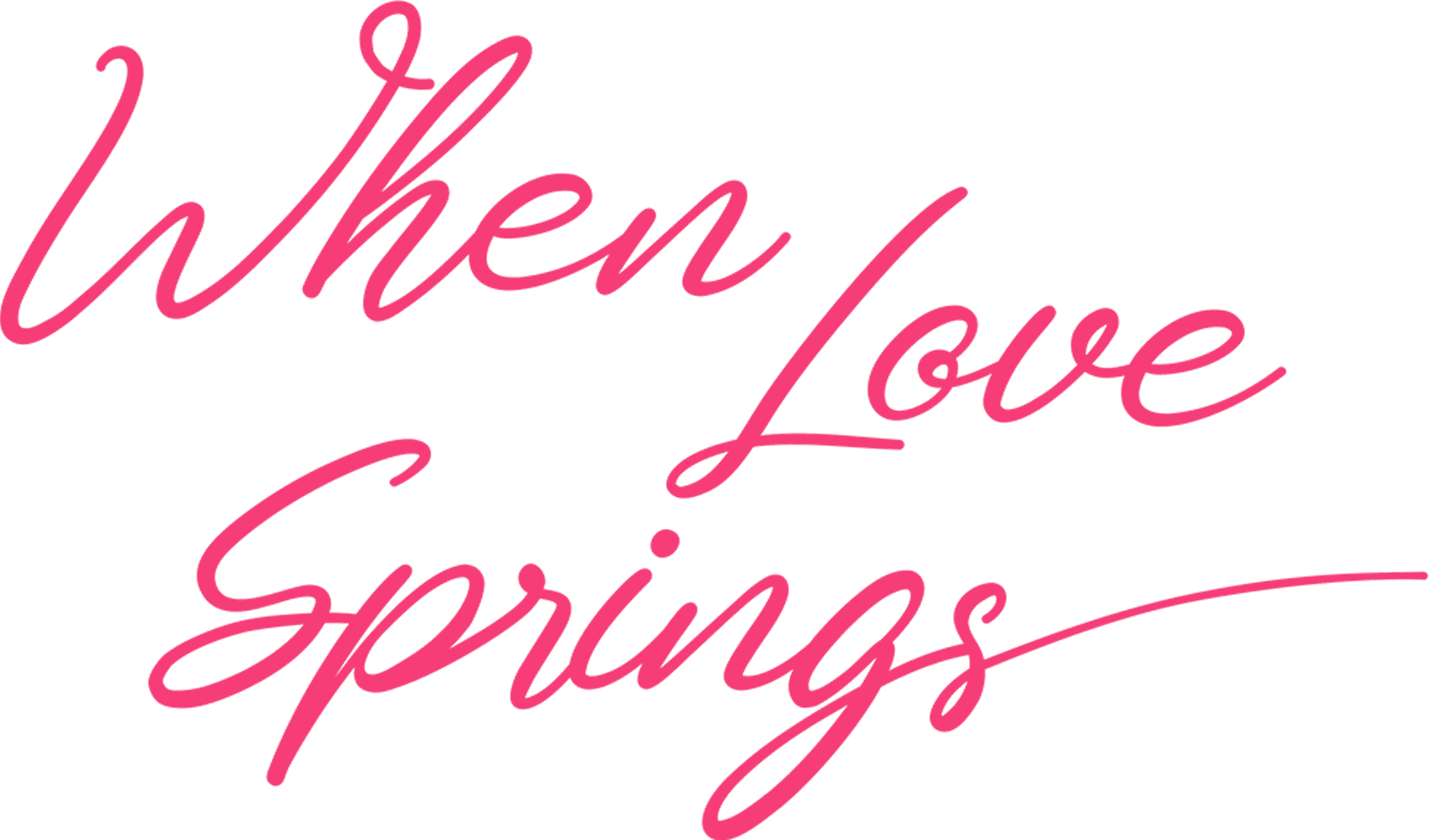 When Love Springs logo