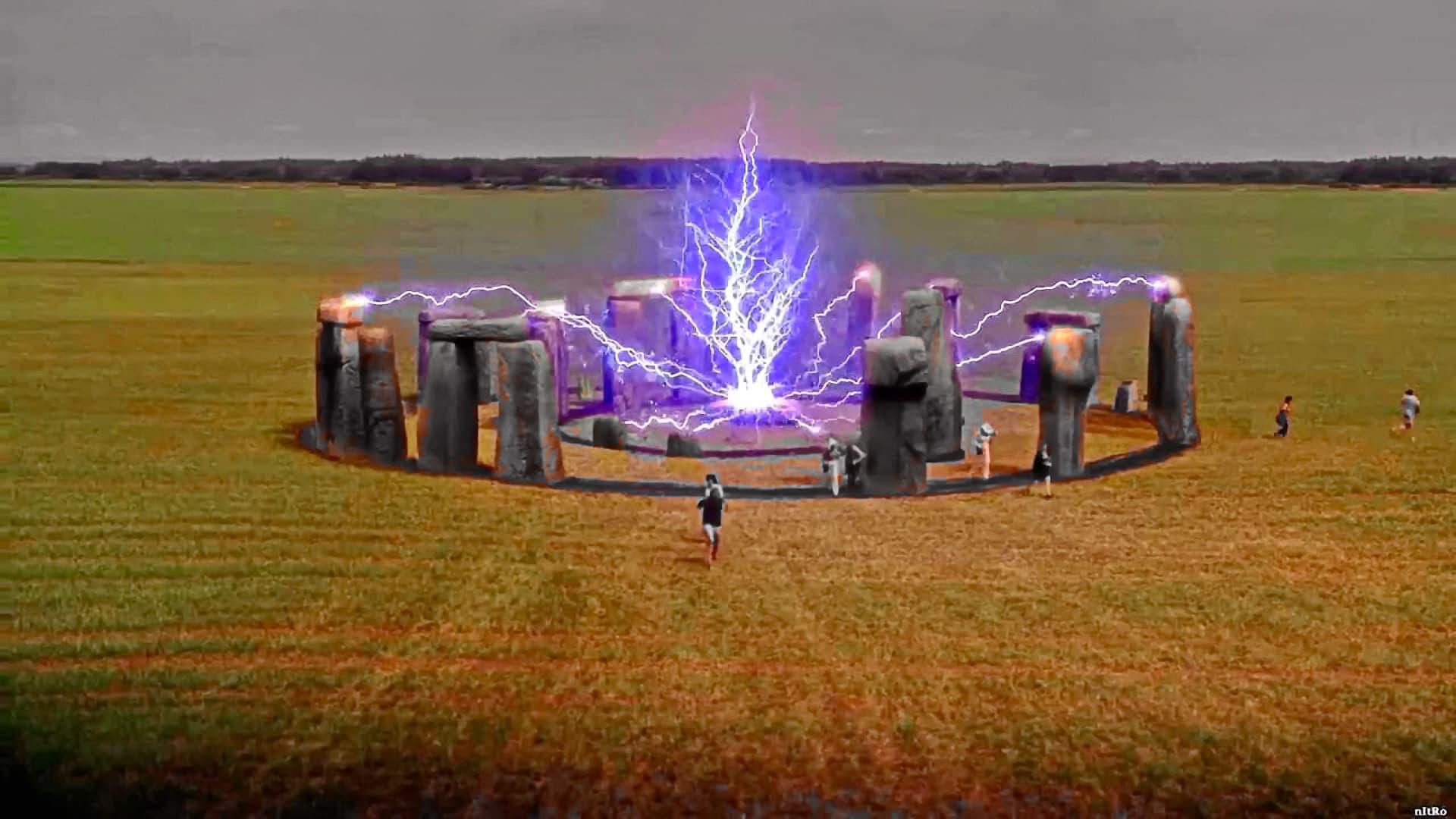 Stonehenge Apocalypse backdrop