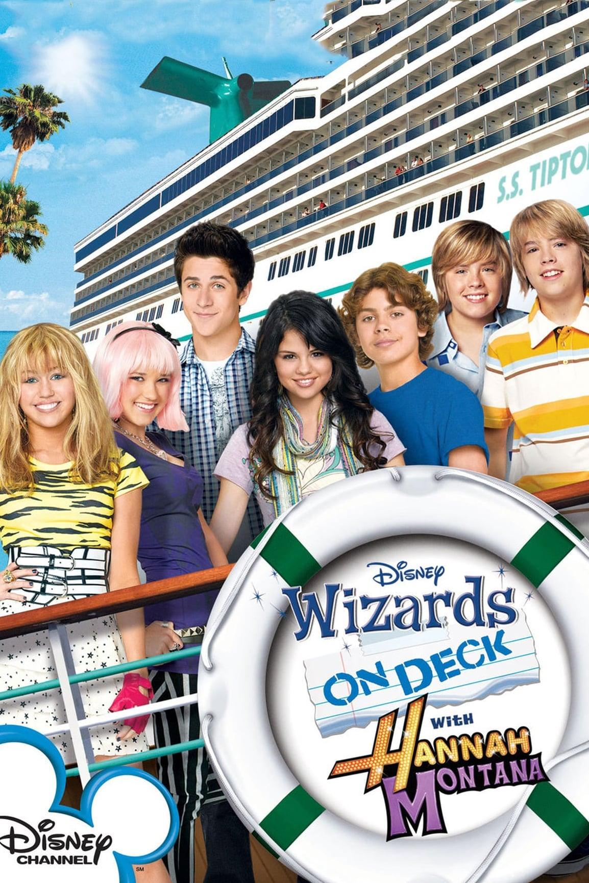 Wizards on Deck with Hannah Montana poster