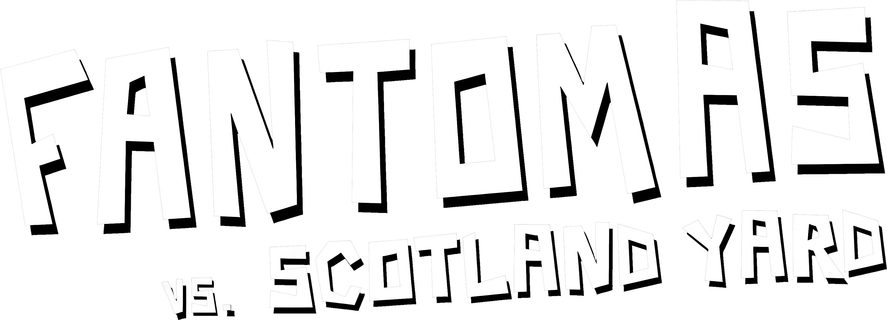 Fantomas vs. Scotland Yard logo