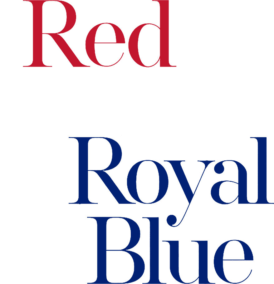 Red, White & Royal Blue logo