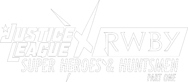 Justice League x RWBY: Super Heroes & Huntsmen, Part One logo