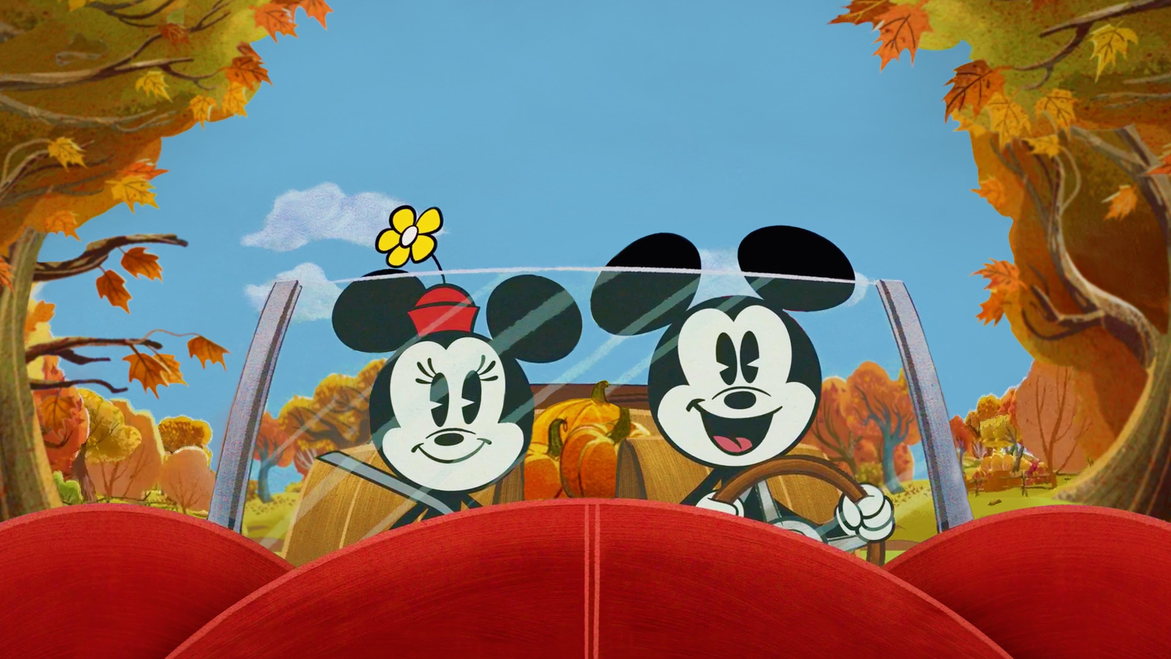 The Wonderful Autumn of Mickey Mouse backdrop