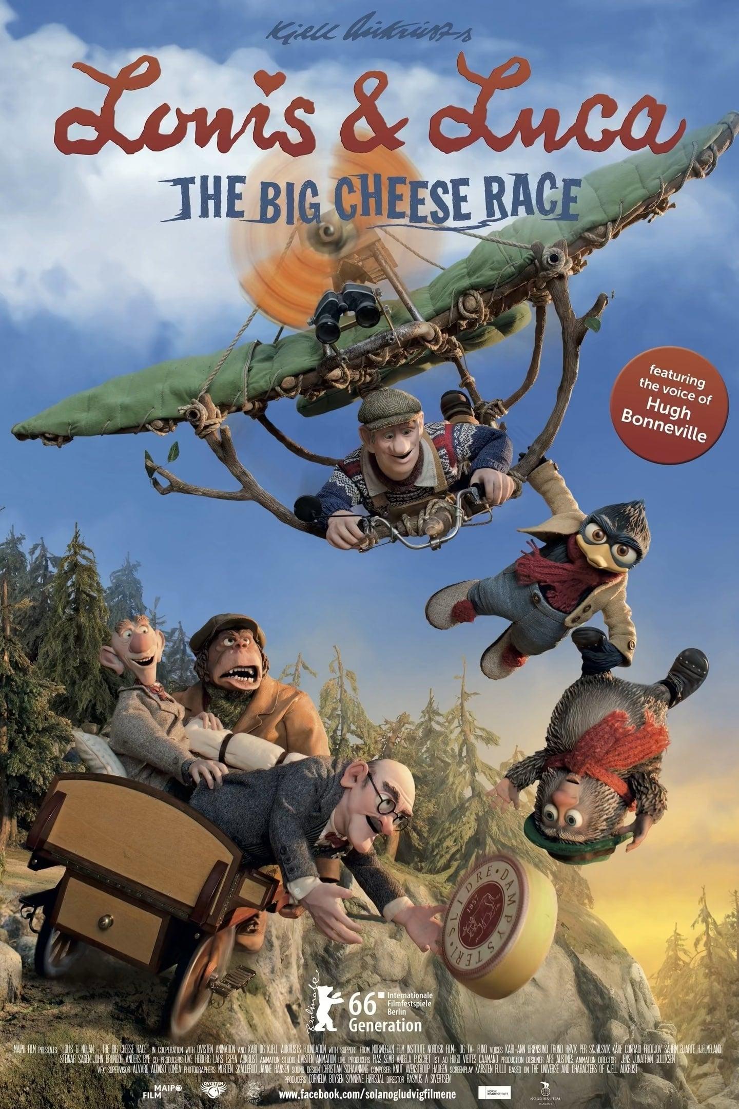 Louis & Luca: The Big Cheese Race poster