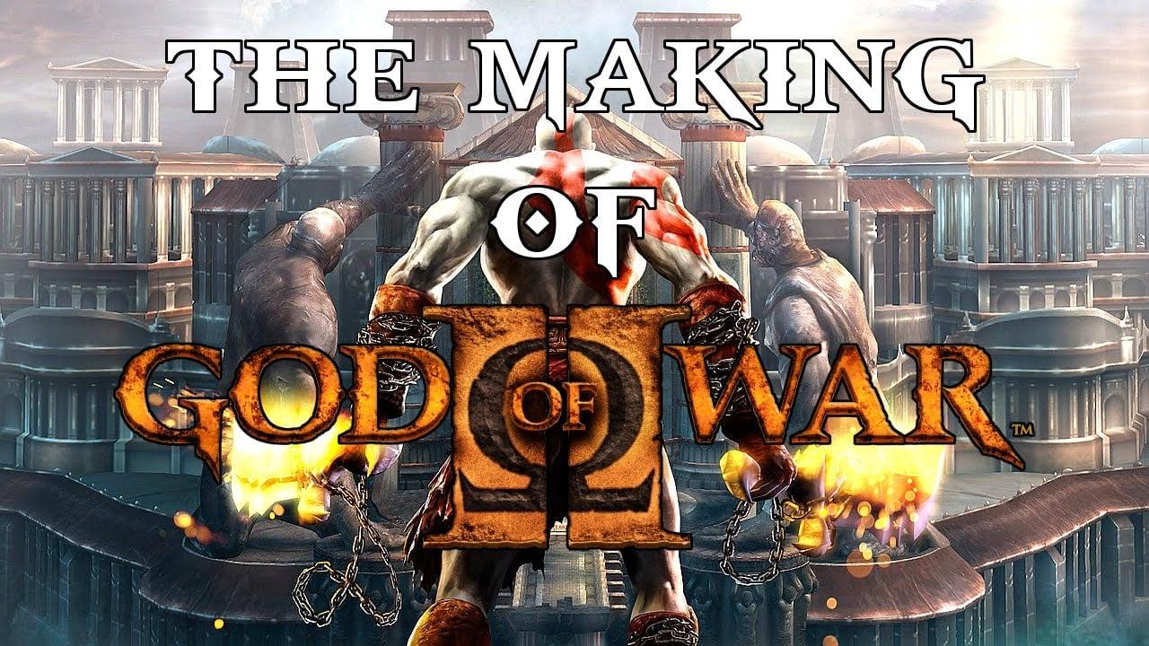 The Making of God of War II backdrop
