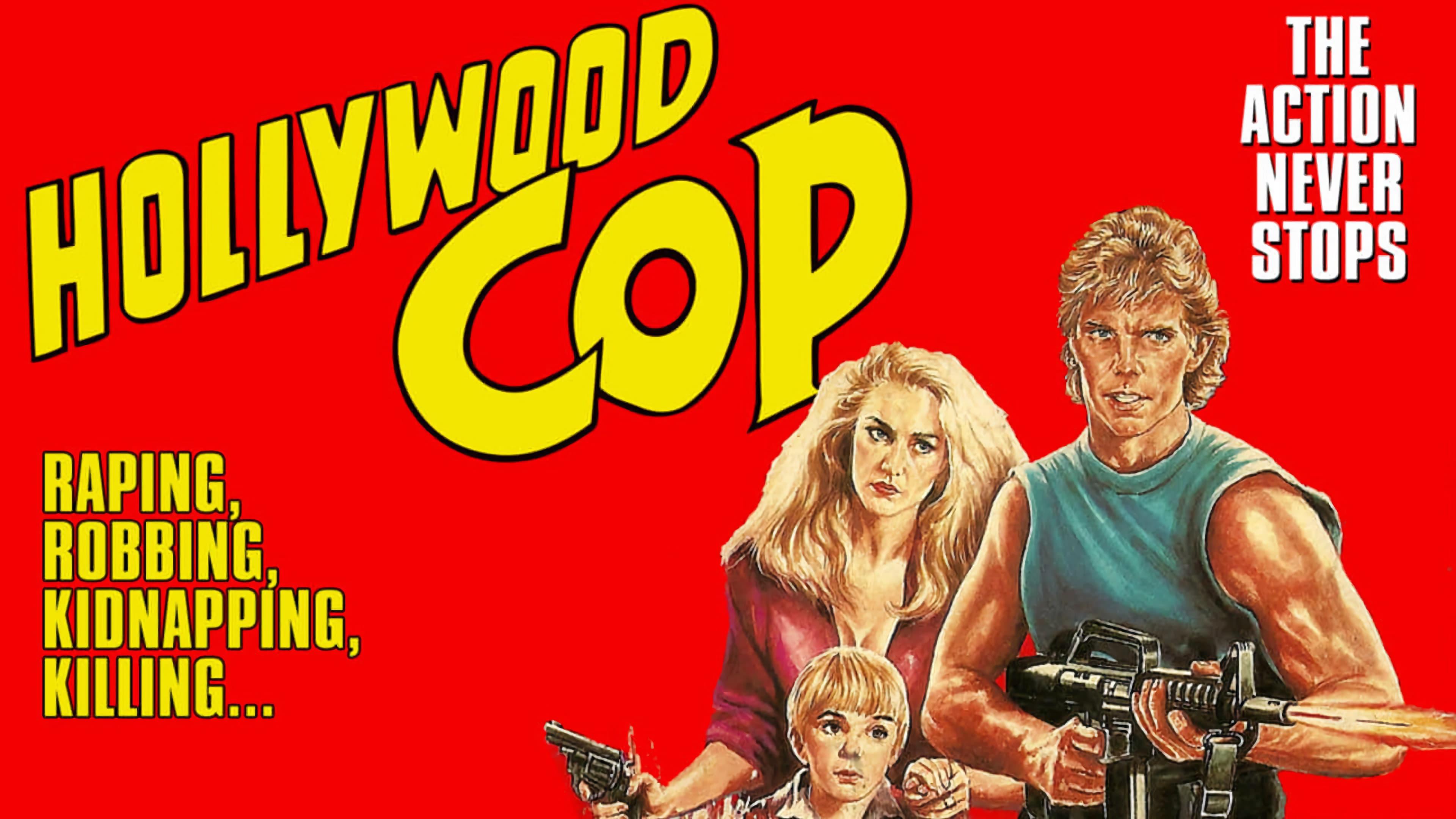 Hollywood Cop backdrop