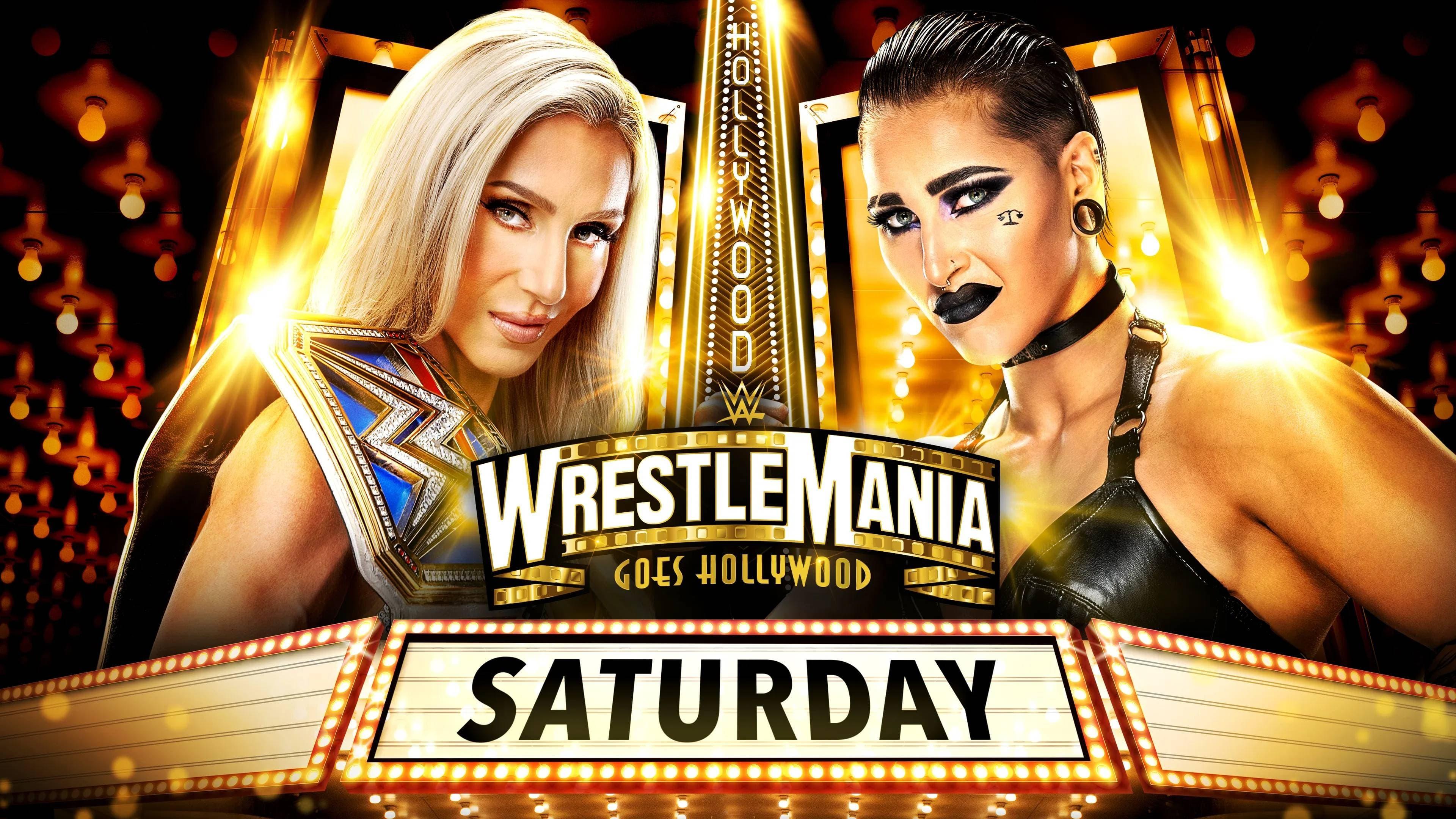 WWE WrestleMania 39 Saturday backdrop
