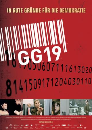 GG 19 – Deutschland in 19 Artikeln poster