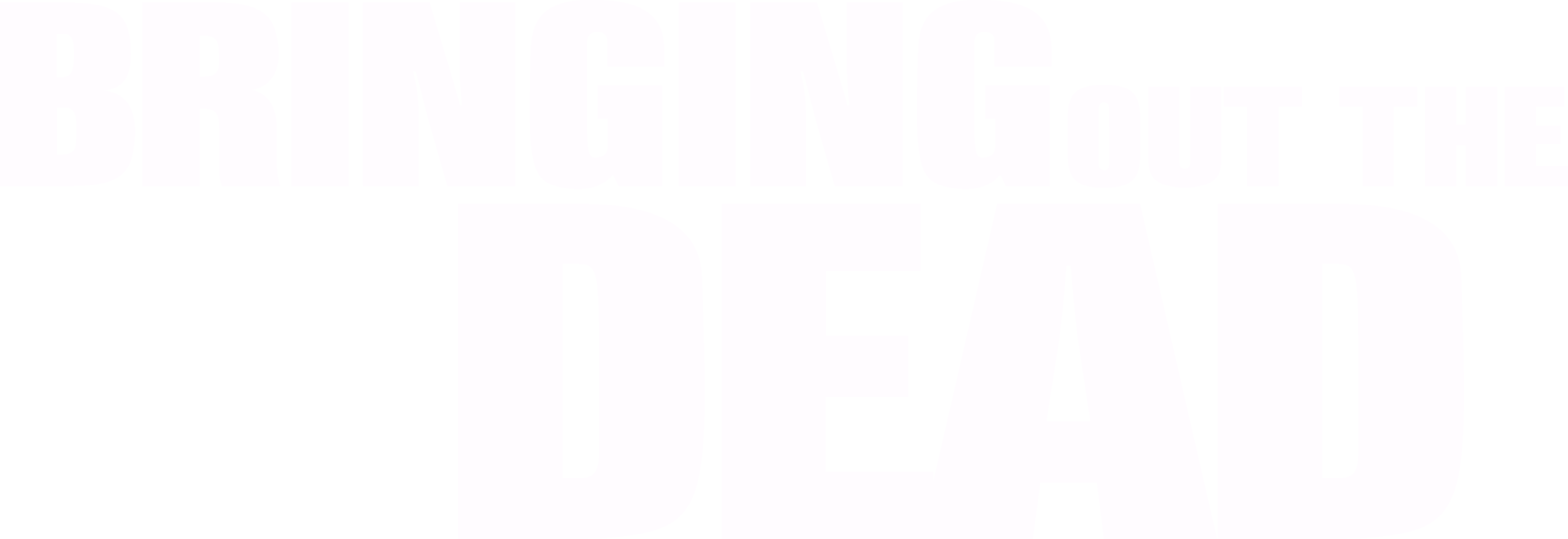 Bringing Out the Dead logo