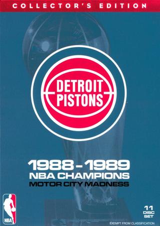 Detroit Pistons: 1988-1989 NBA Champions - Motor City Madness poster