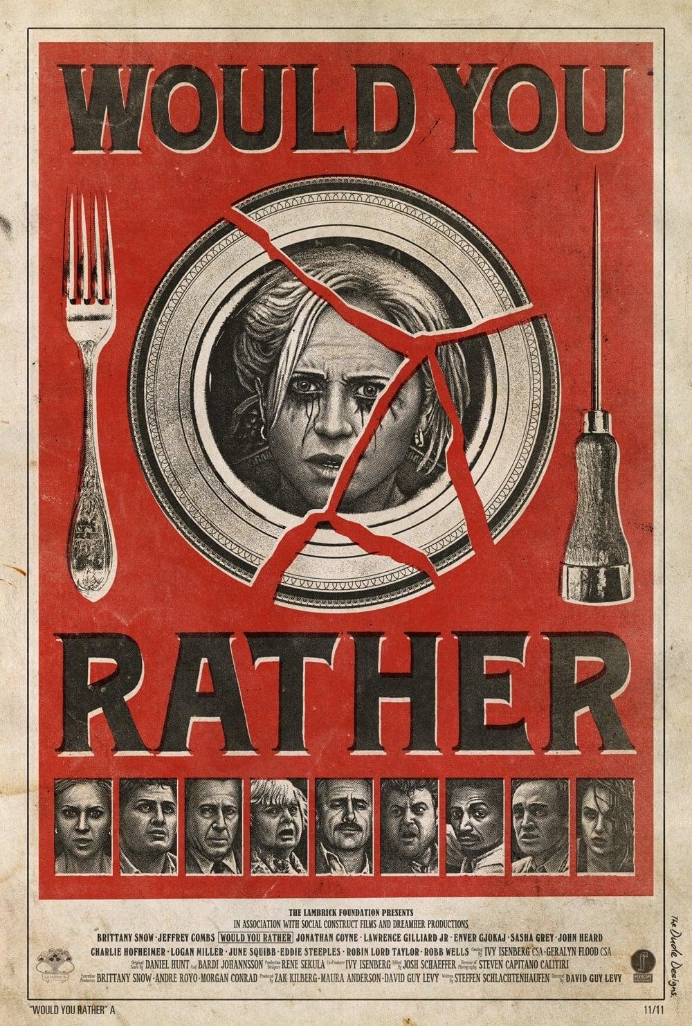 Would You Rather poster