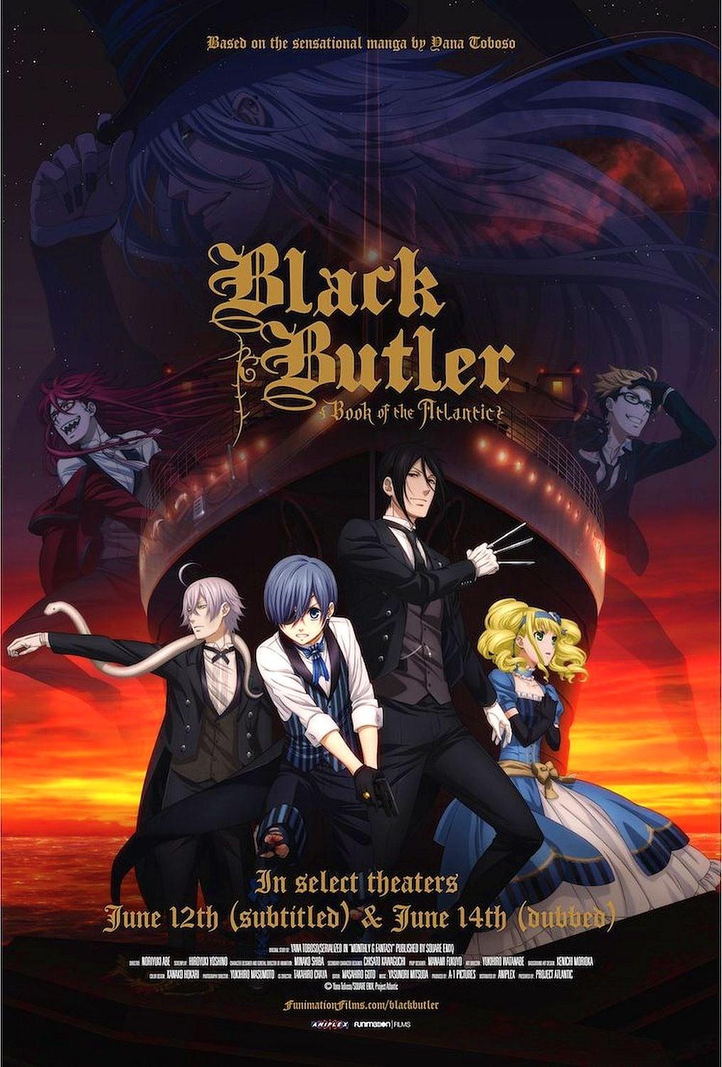 Black Butler: Book of the Atlantic poster