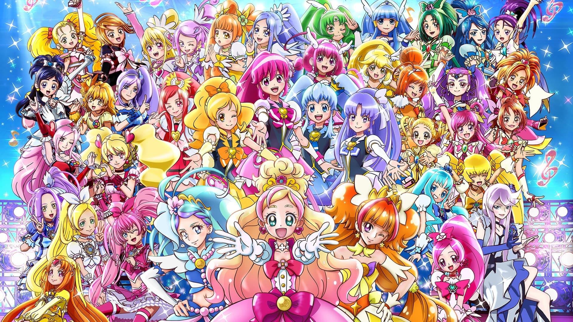 Pretty Cure All Stars: Spring Carnival backdrop