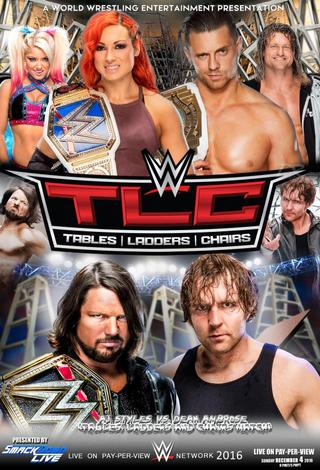 WWE TLC: Tables, Ladders & Chairs 2016 poster