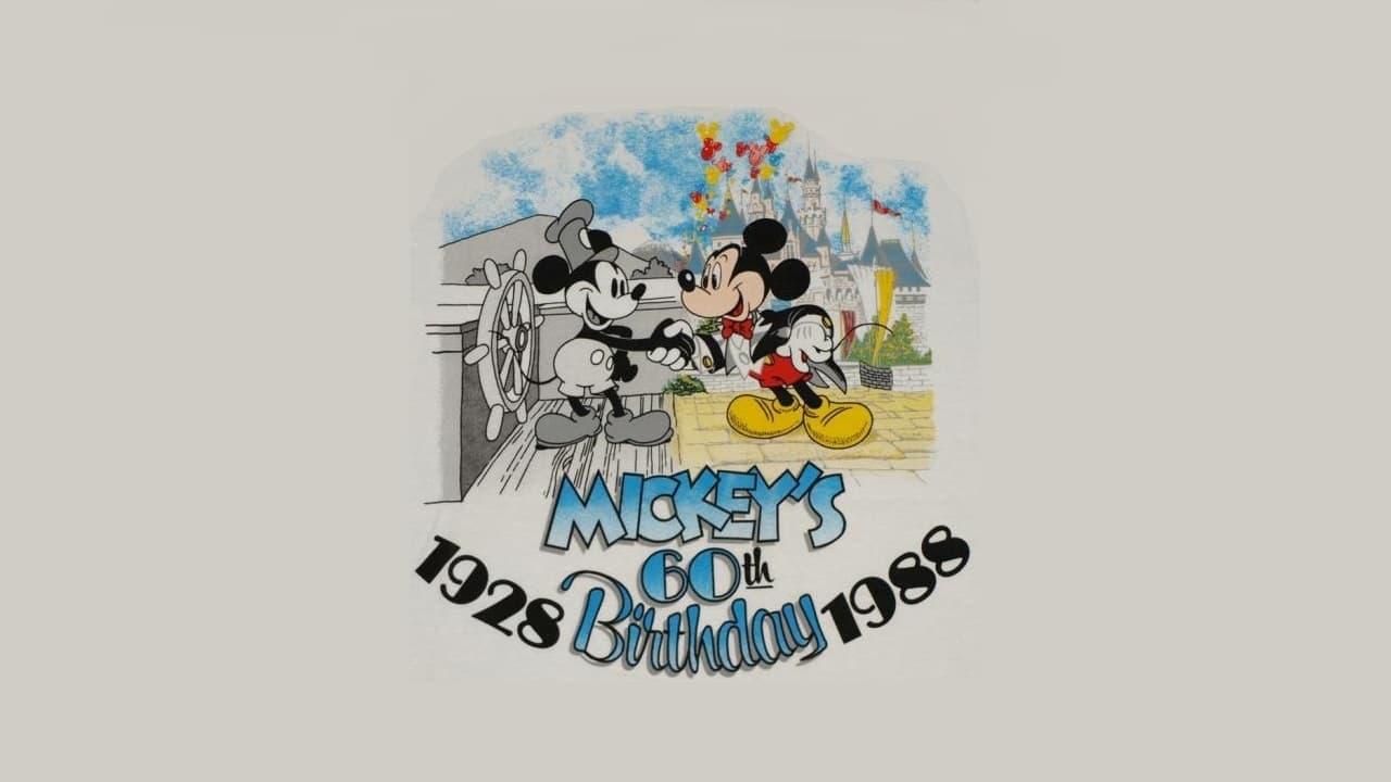 Mickey's 60th Birthday backdrop