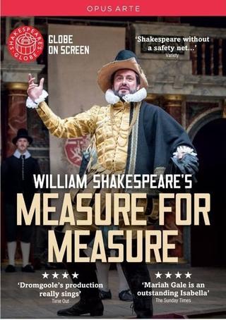 Measure for Measure - Live at Shakespeare's Globe poster