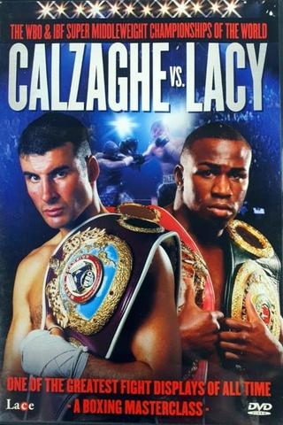 Calzaghe vs. Lacy poster