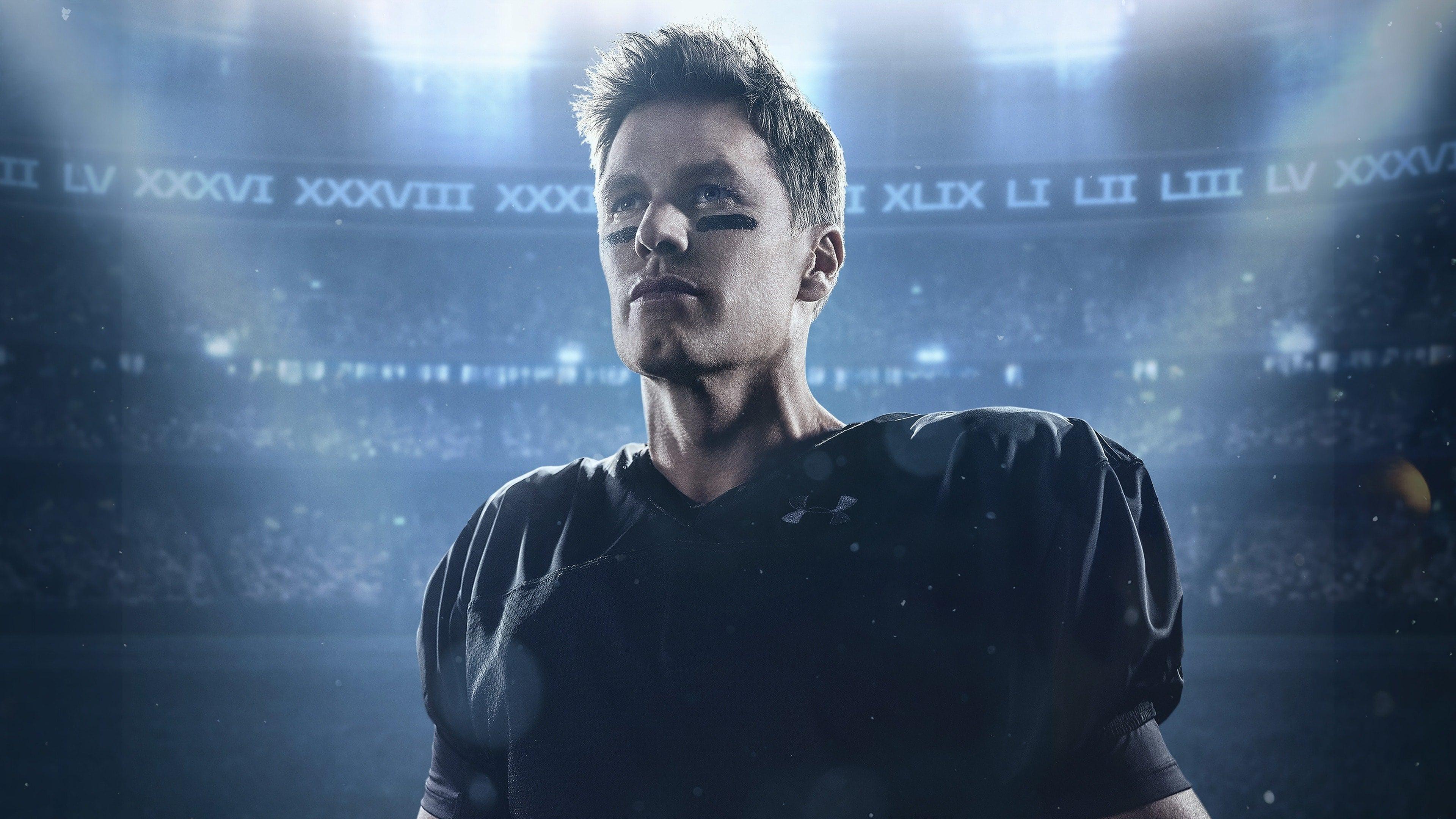 Man in the Arena: Tom Brady backdrop