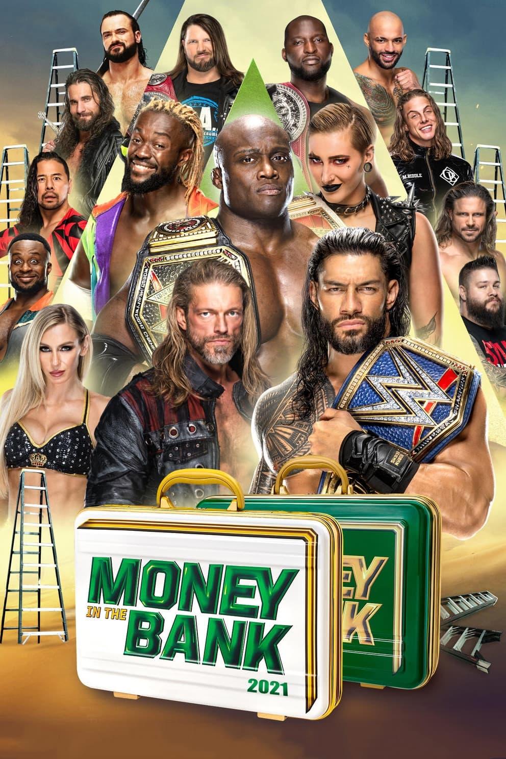 WWE Money in the Bank 2021 poster