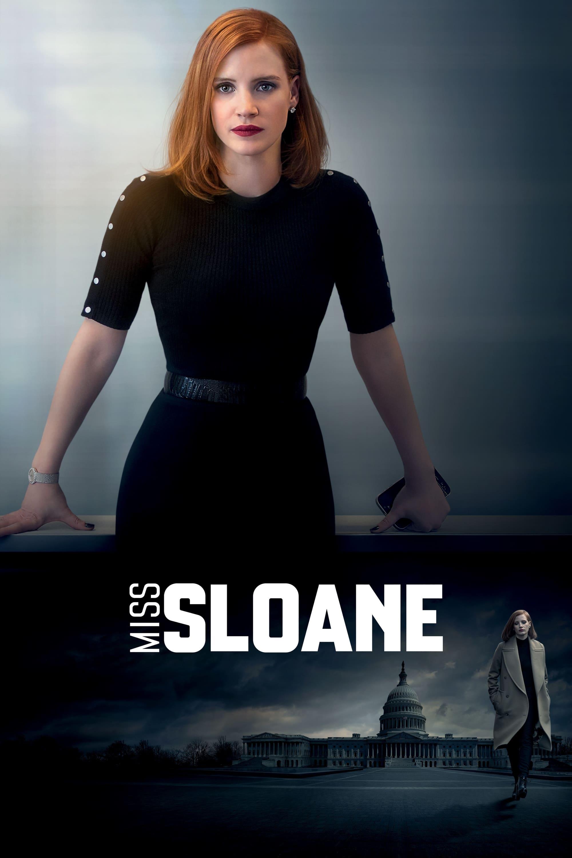 Miss Sloane poster