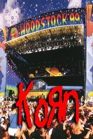 Korn: Woodstock 99 poster
