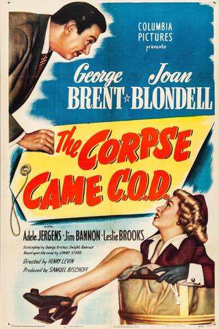 The Corpse Came C.O.D. poster