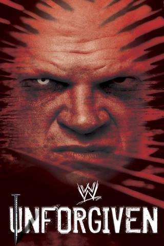WWE Unforgiven 2003 poster