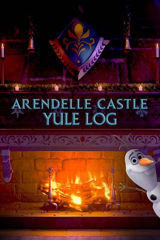 Arendelle Castle Yule Log poster