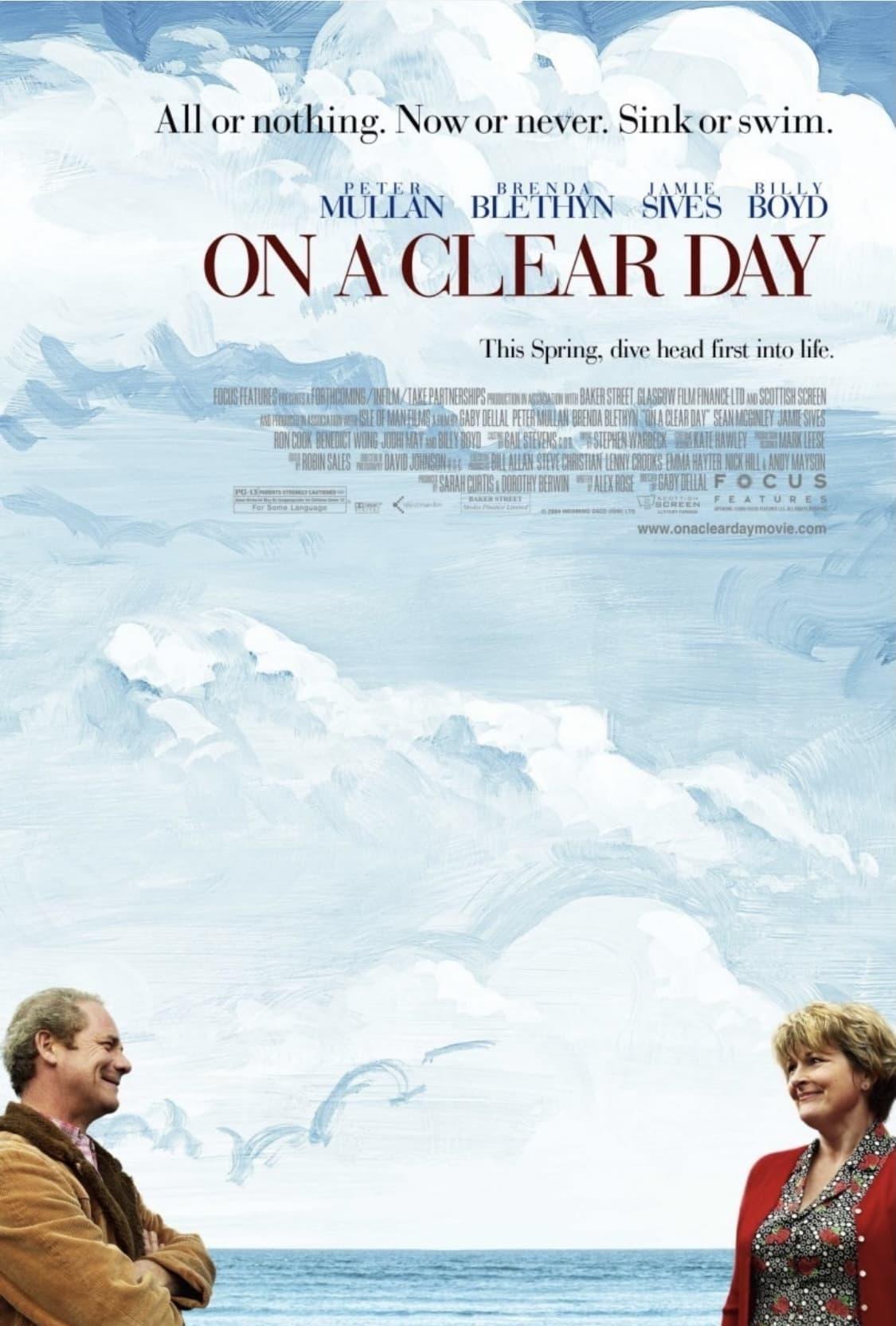 On a Clear Day poster