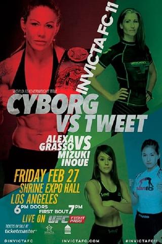 Invicta FC 11: Cyborg vs. Tweet poster