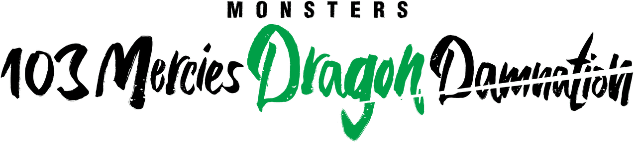 Monsters 103 Mercies Dragon Damnation logo