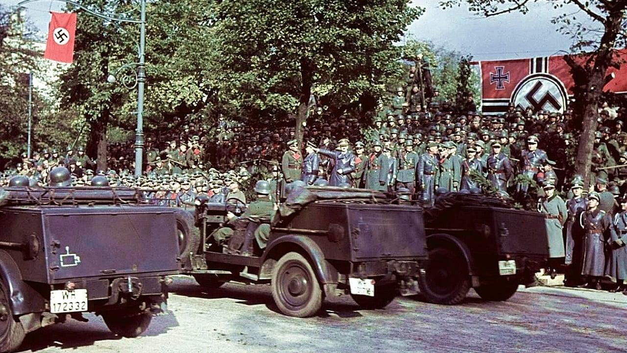 World War II in HD Colour backdrop