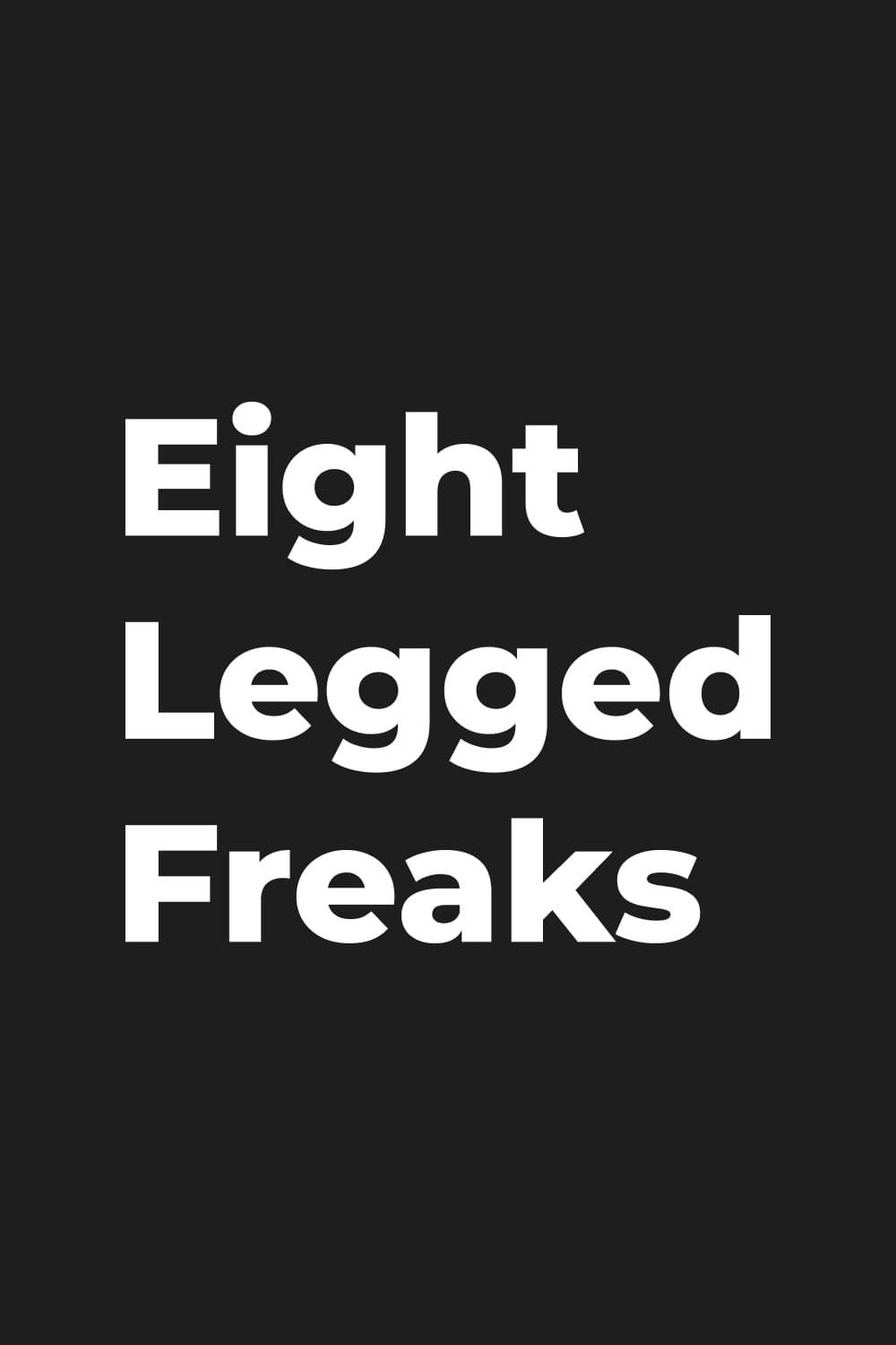 Eight Legged Freaks poster
