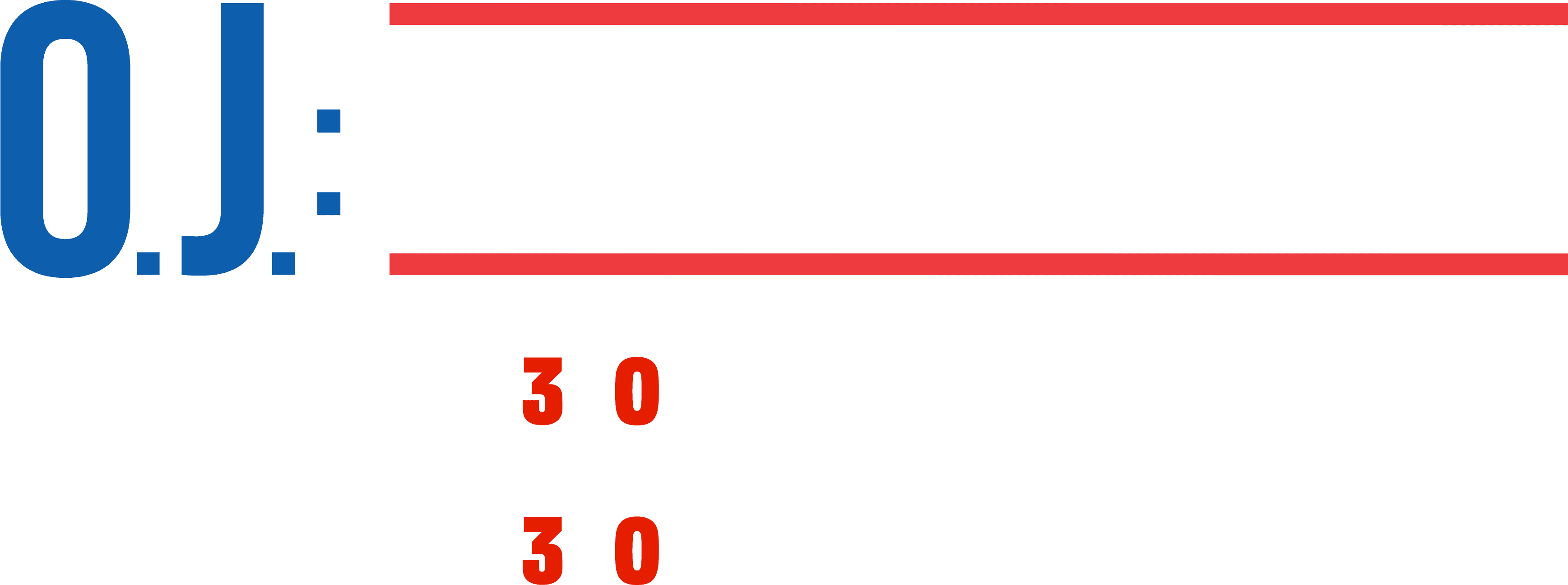 O.J.: Made in America logo