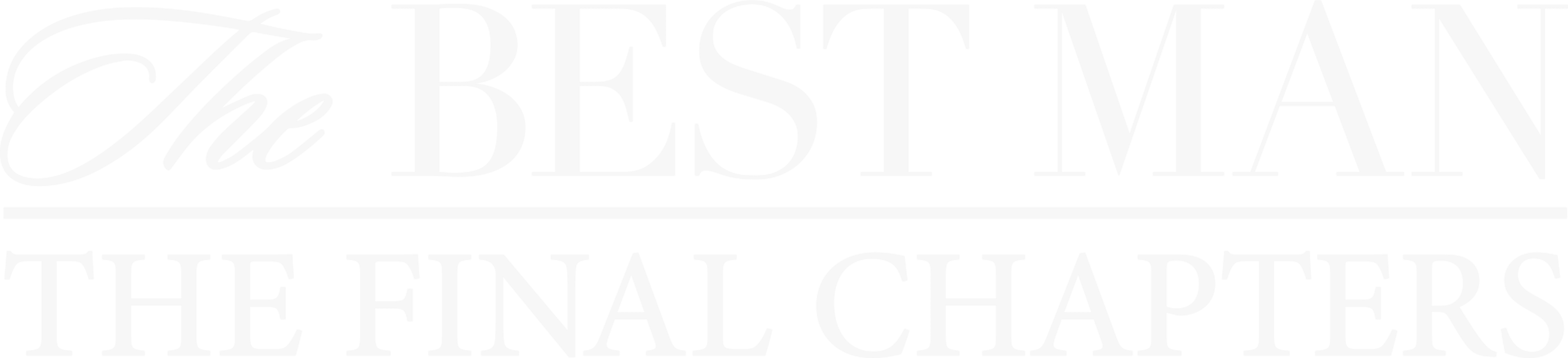 The Best Man: The Final Chapters logo