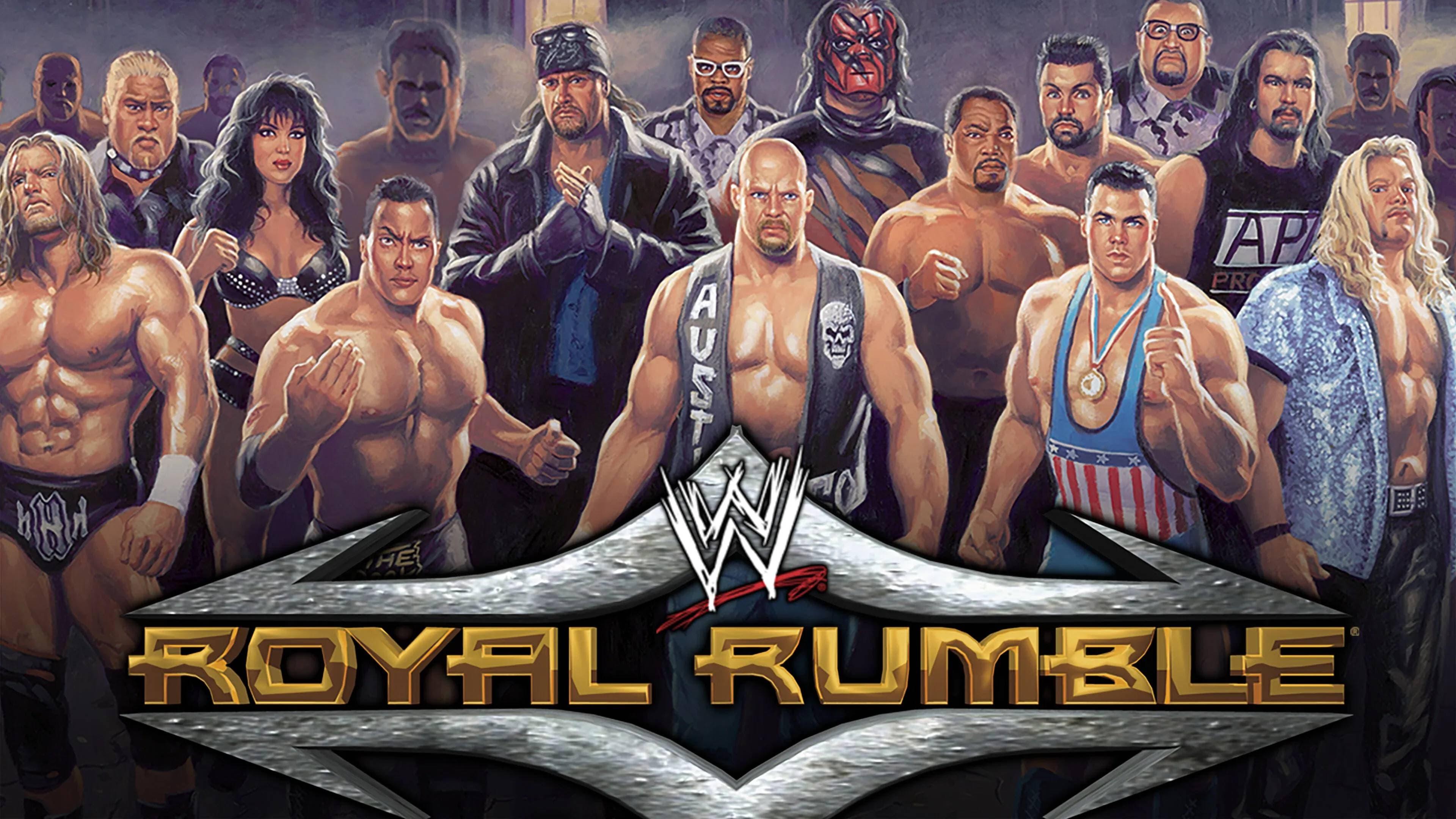 WWE Royal Rumble 2001 backdrop