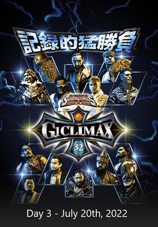 NJPW G1 Climax 32: Day 3 poster