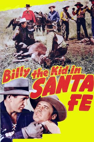 Billy the Kid in Santa Fe poster
