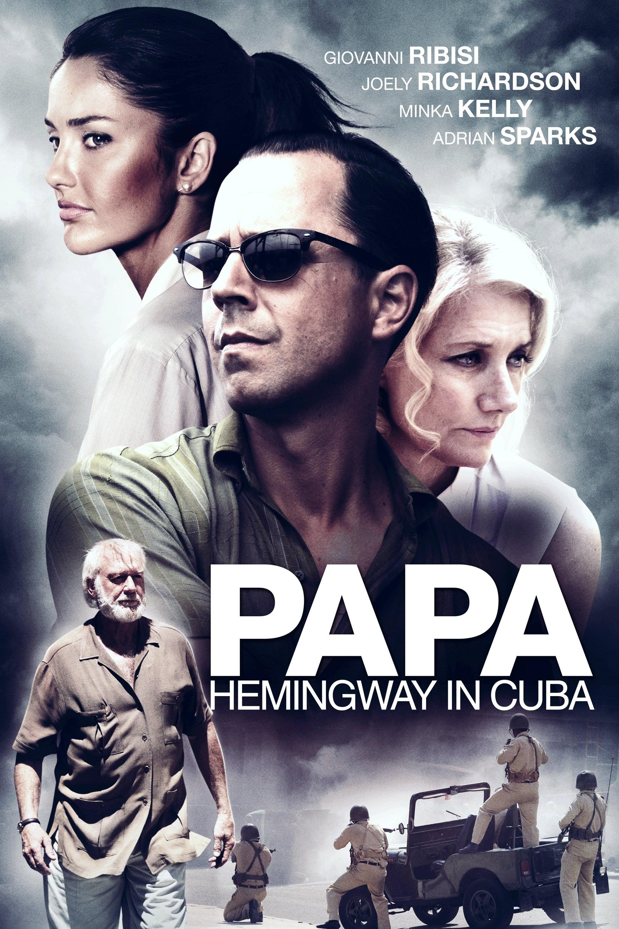 Papa Hemingway in Cuba poster