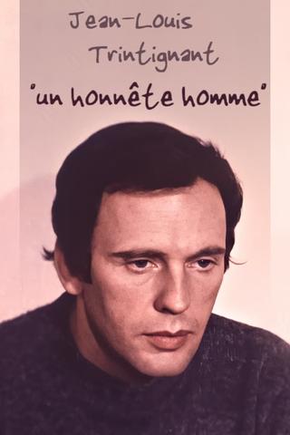 Jean-Louis Trintignant, "an honest man" poster