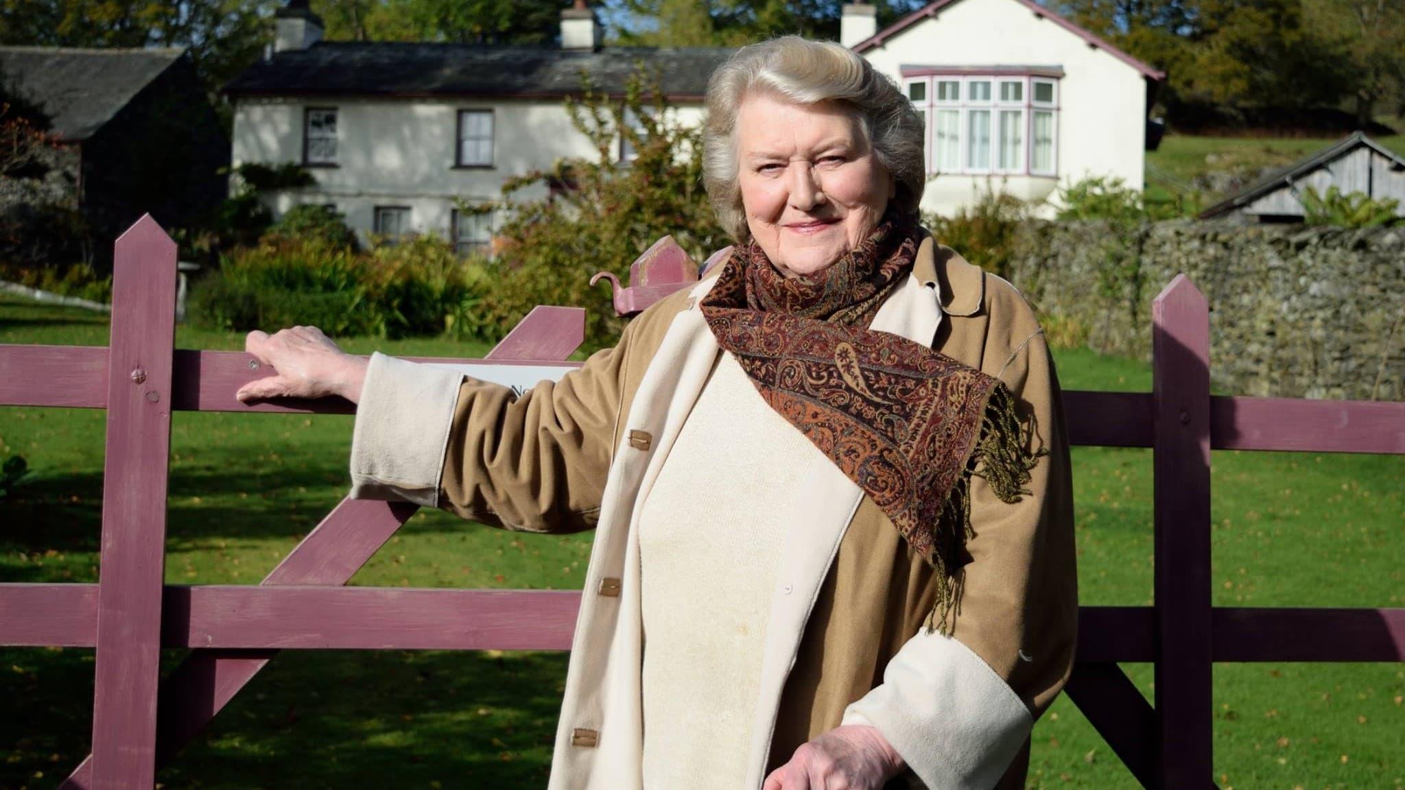Beatrix Potter with Patricia Routledge backdrop