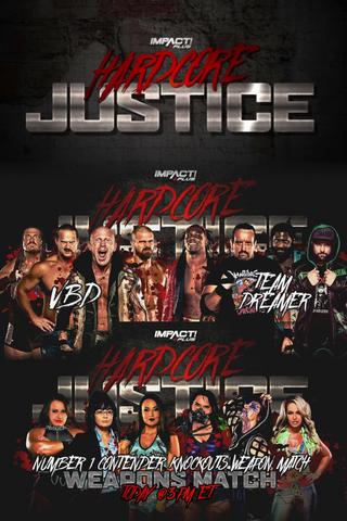 Impact Wrestling: Hardcore Justice poster