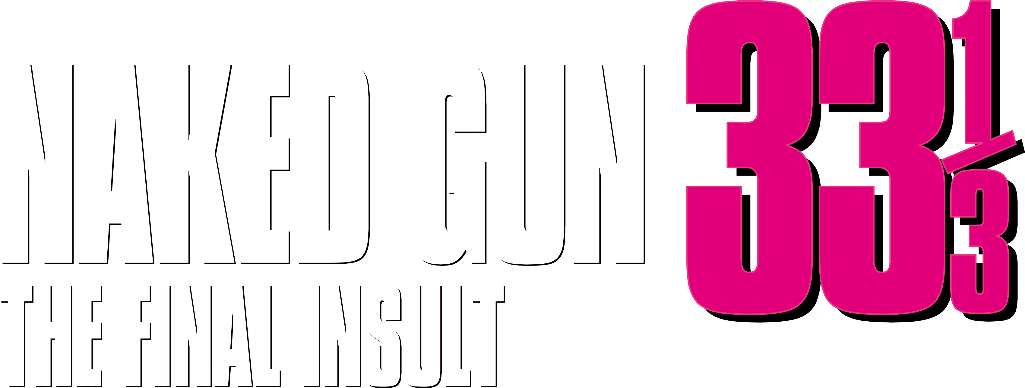 Naked Gun 33⅓: The Final Insult logo