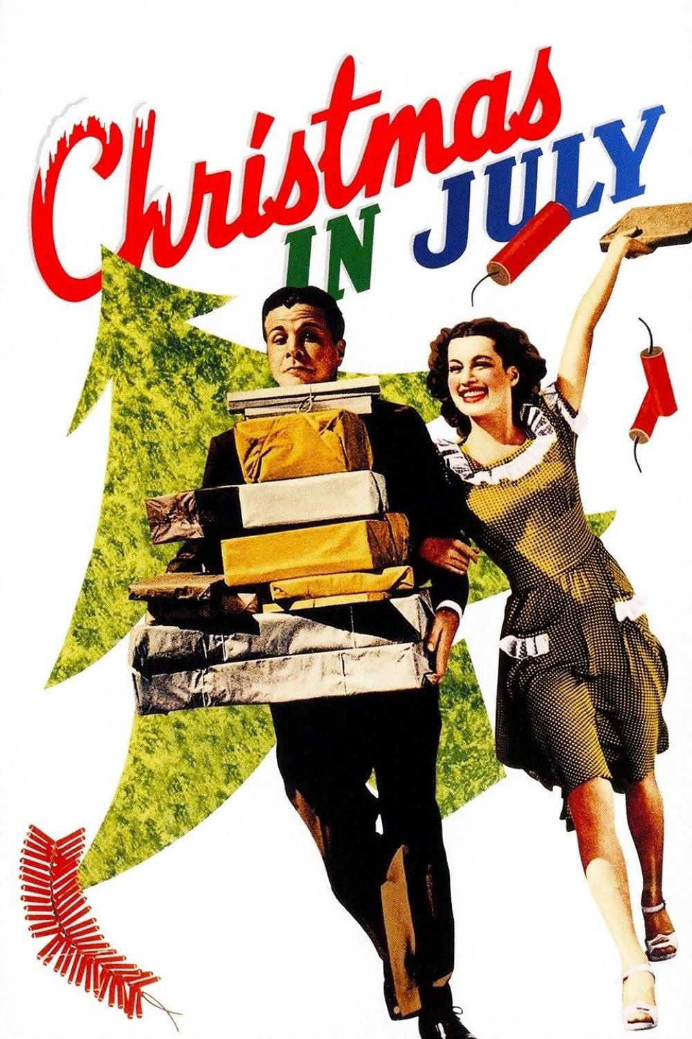 Christmas in July poster